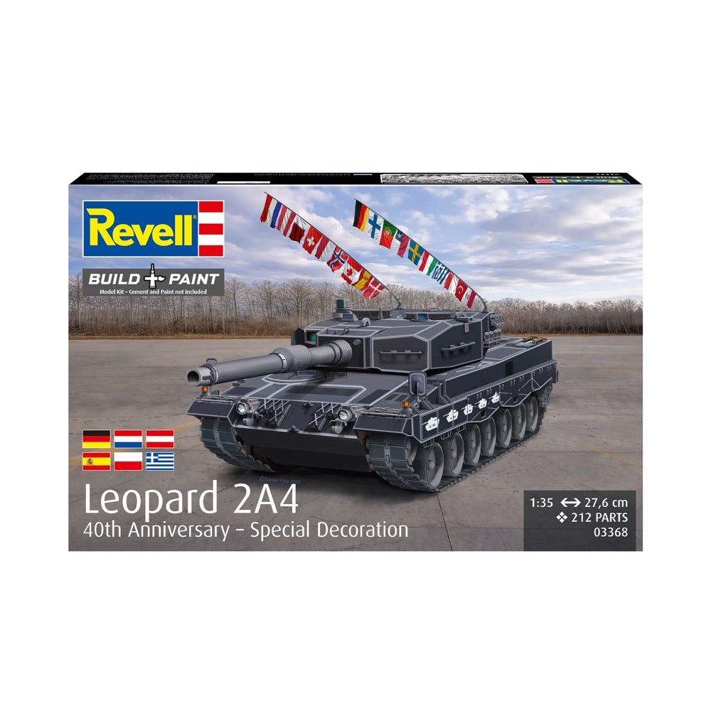 Revell 03368 1/35 Leopard 2A4 Tank 40 Years Livery
