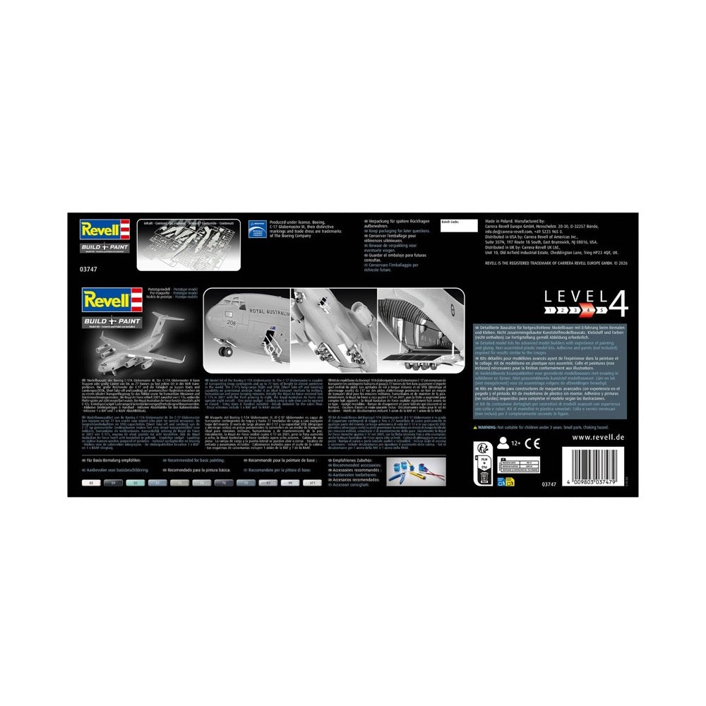 Revell 03747 1/144 Boeing C-17A Globemaster