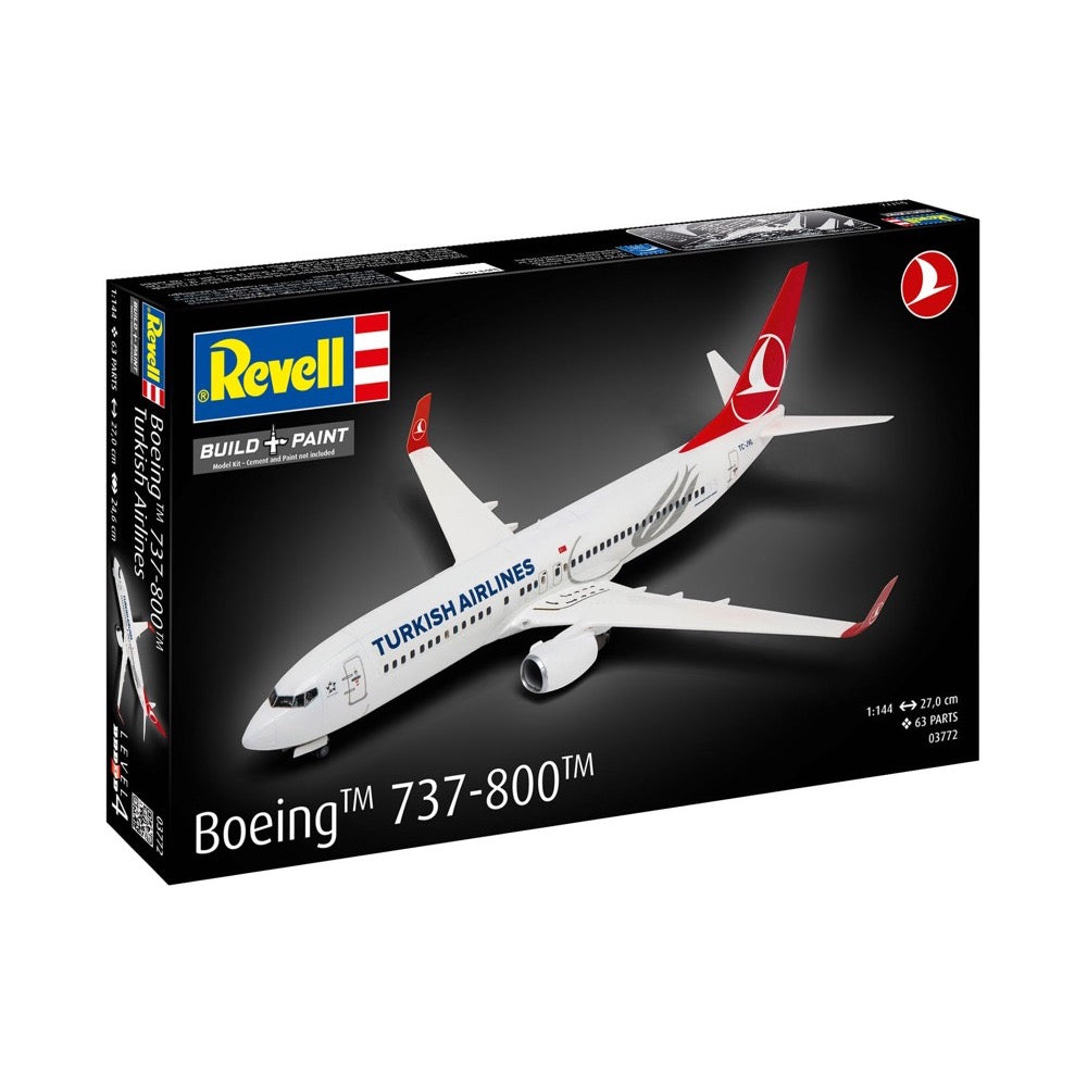 Revell 03772 1/144 Boeing 737-800 Turkish Airlines