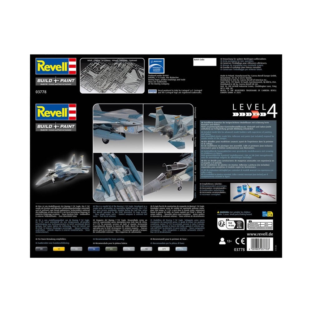 Revell 03778 1/72 McDonnell F-15C Eagle