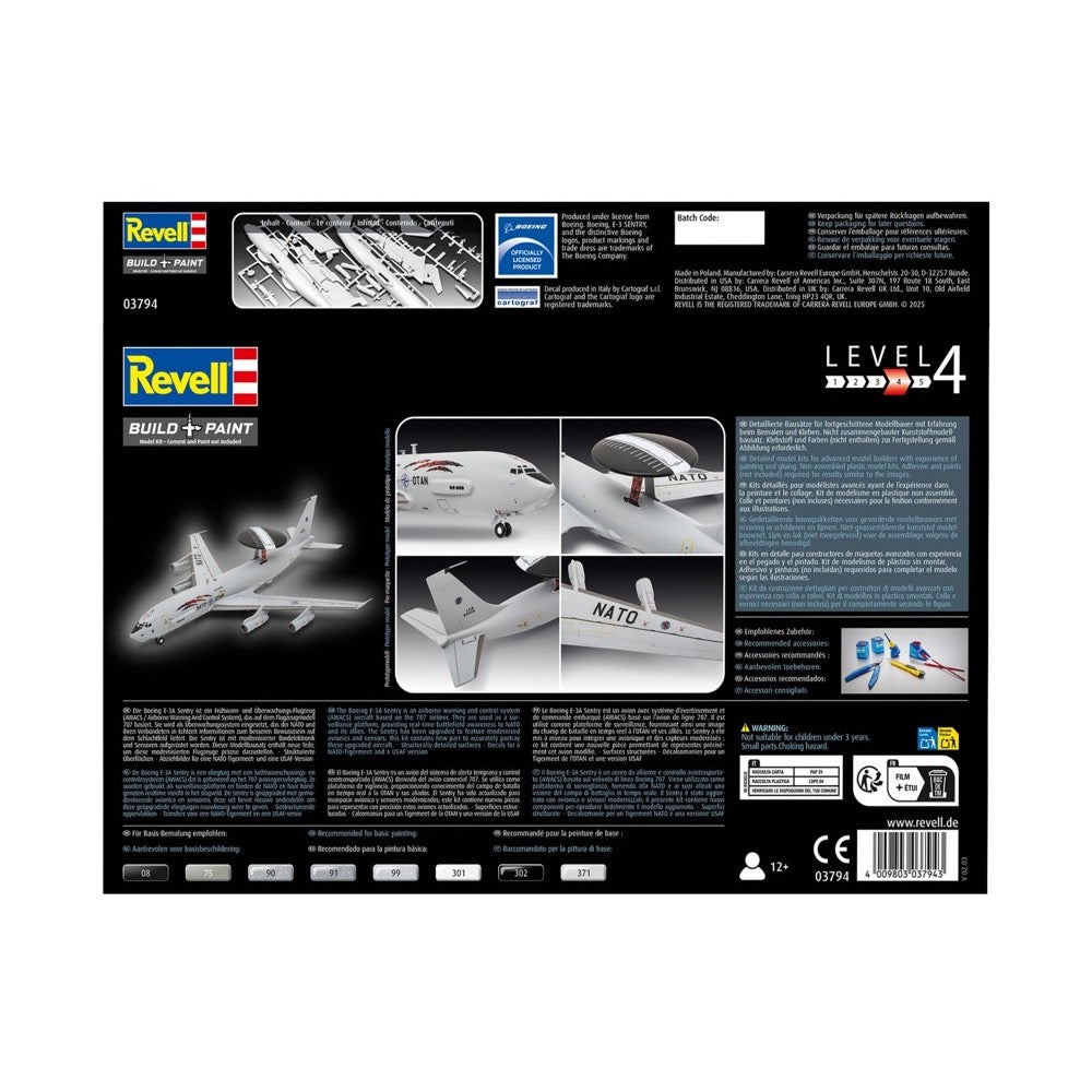 Revell 03794 1/144 Boeing E-3A Sentry