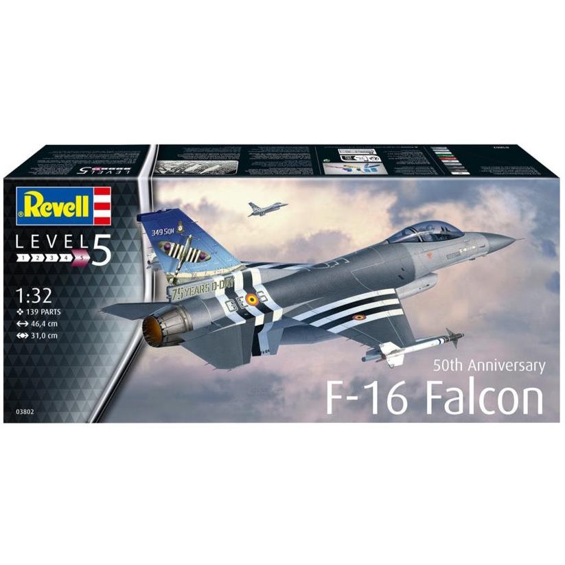 Revell 03802 1/32 F-16 Falcon 50th Anniversary