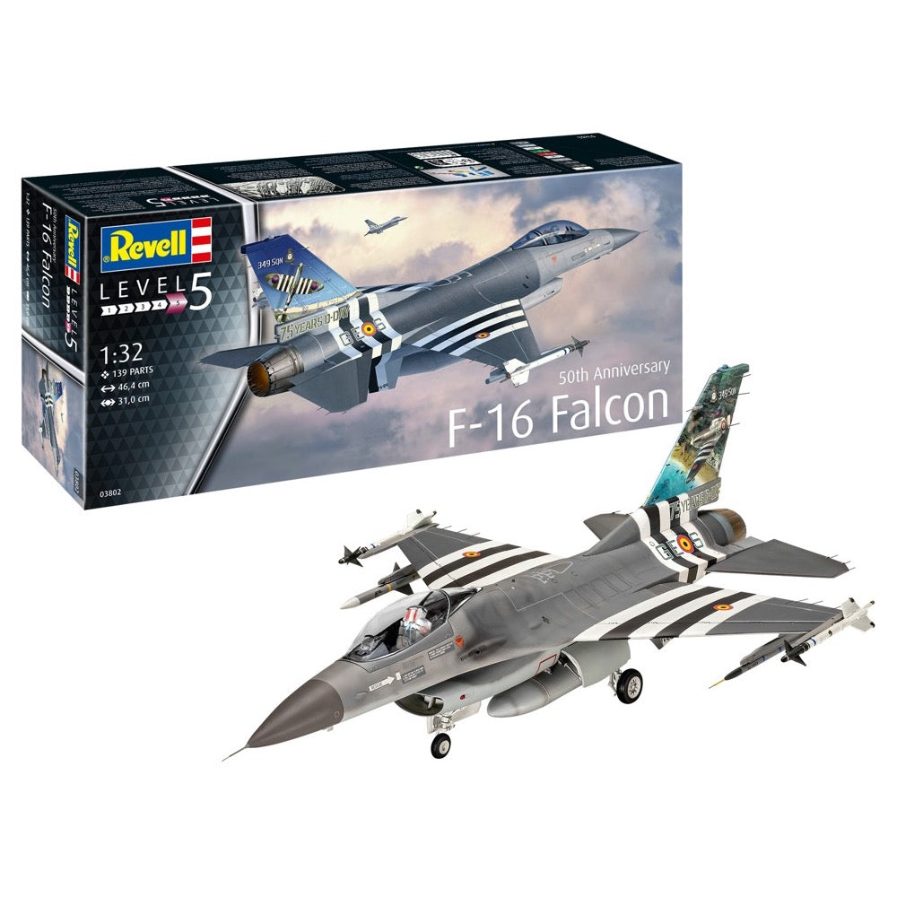 Revell 03802 1/32 F-16 Falcon 50th Anniversary