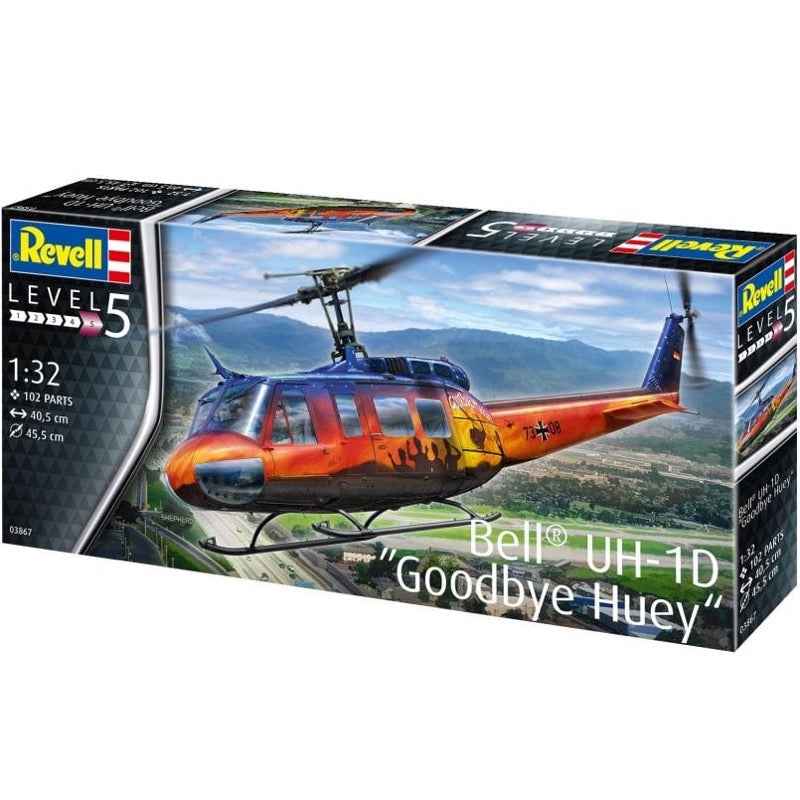 Revell 03867 1/32 Bell UH-1D Goodbye Huey