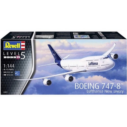 Revell 1/144 Boeing 747-8 Lufthansa New Livery