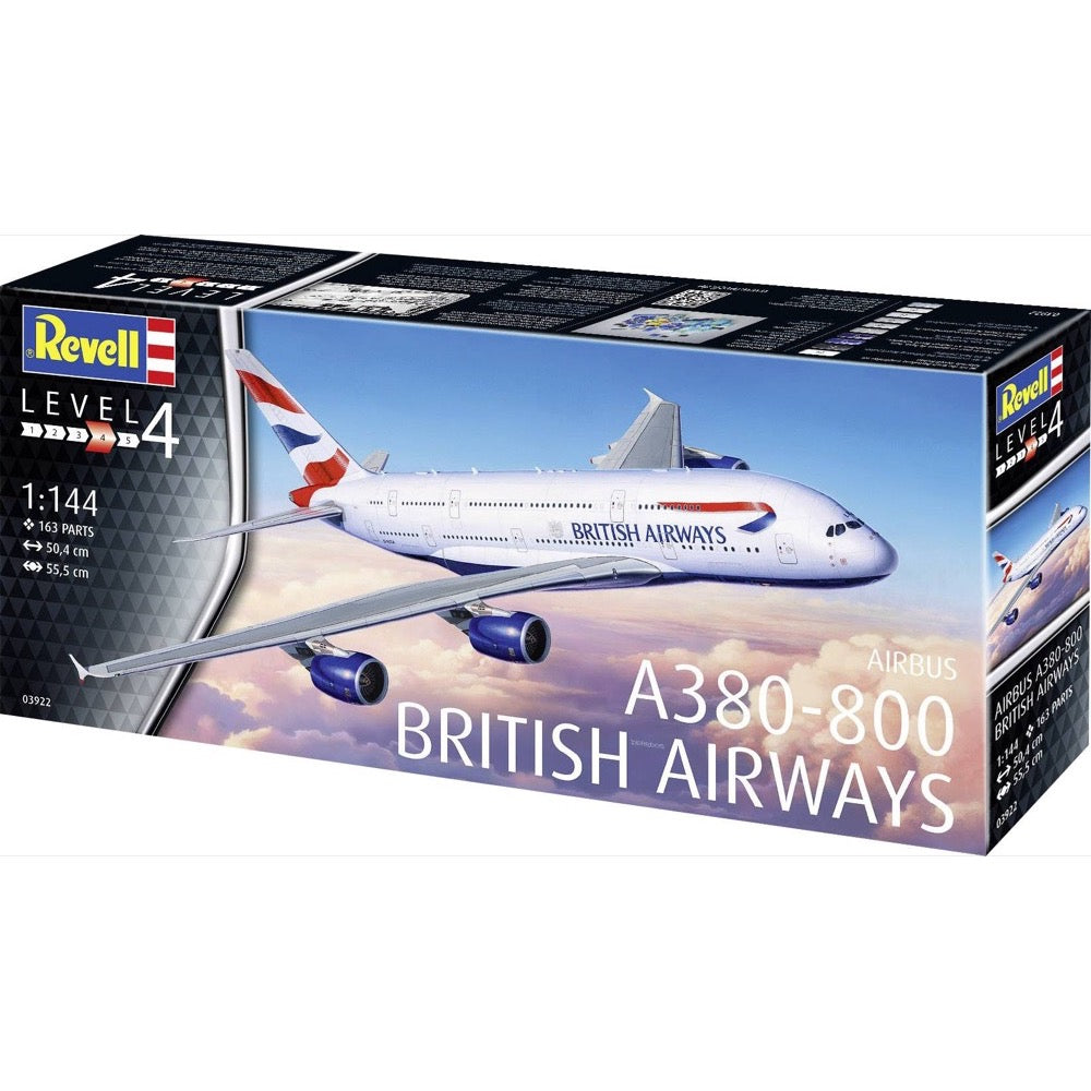 Revell 03922 1/144 A380-800 British Airways