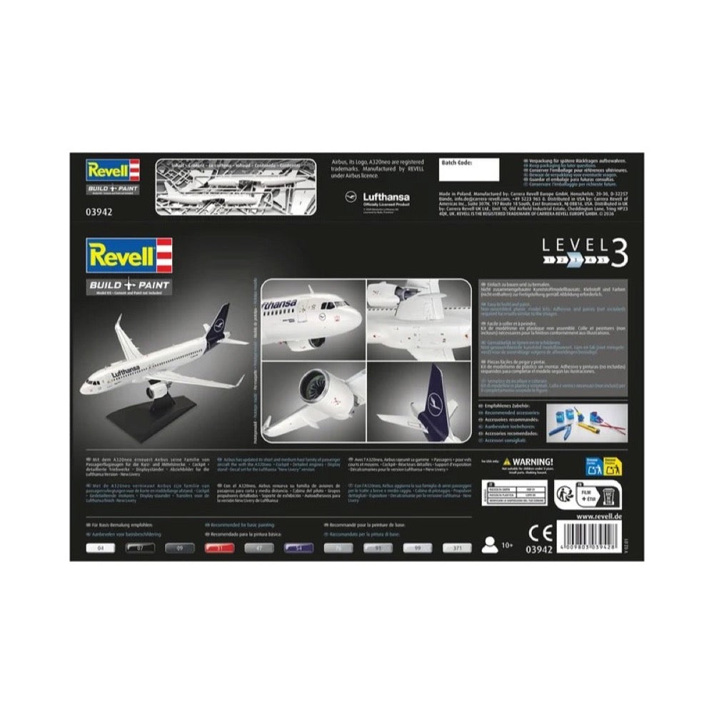 Revell 1/144 Airbus A320neo Lufthansa New Livery
