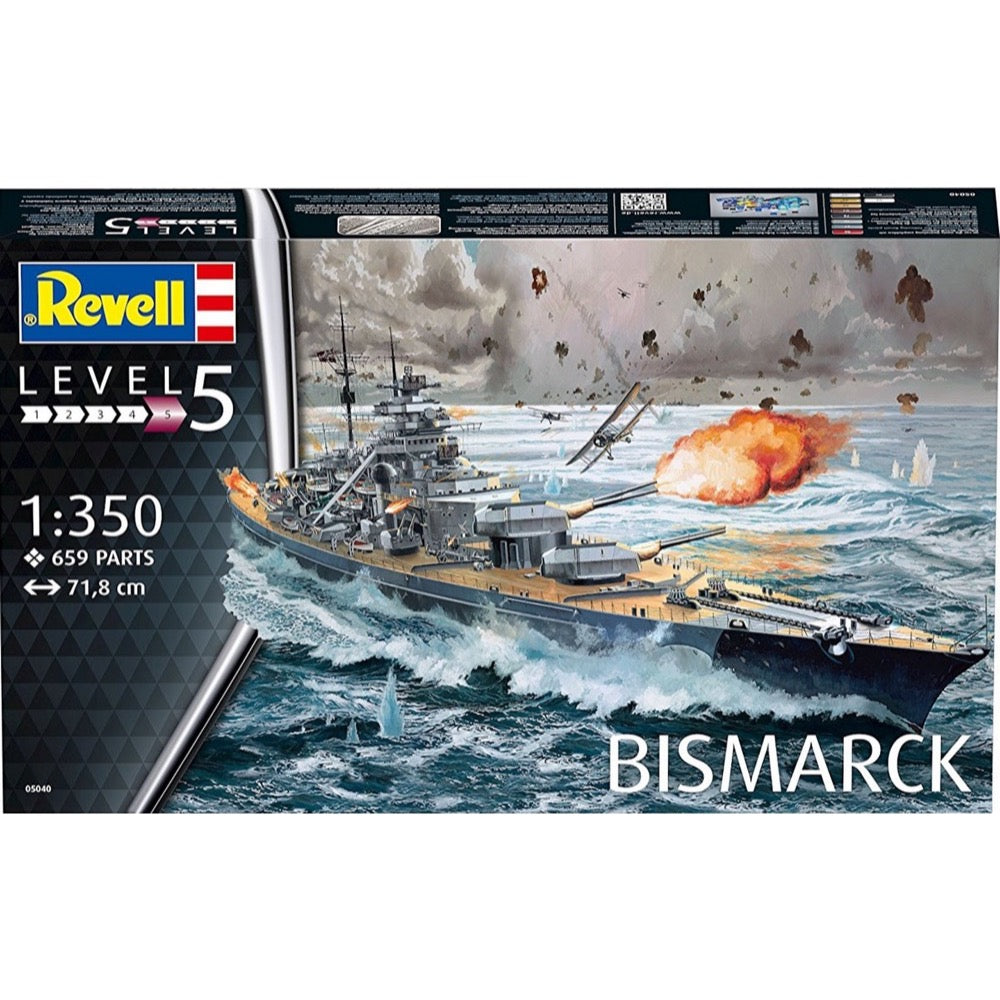 Revell 05040 1/350 Bismarck Battleship