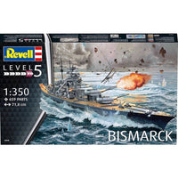 Revell 05040 1/350 Bismarck Battleship