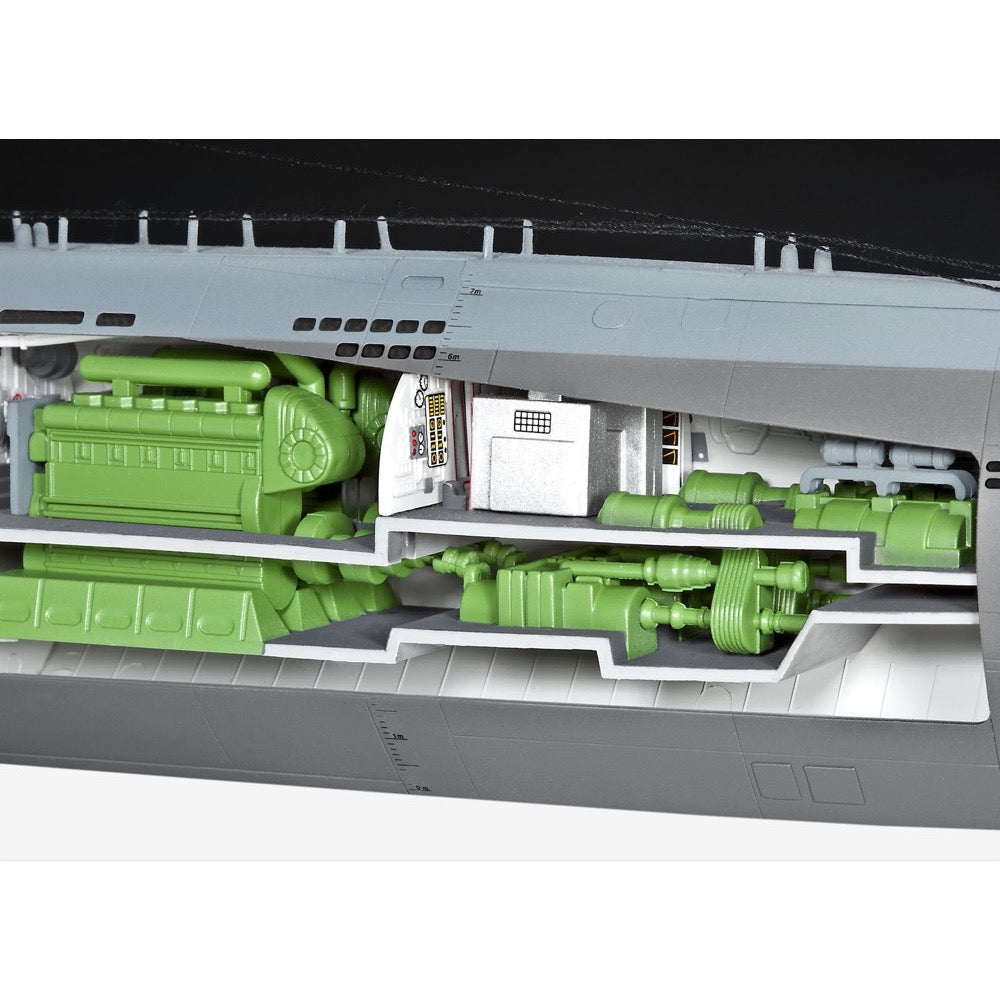 Revell 05078 1/144 U-Boat Type XXI with Interior