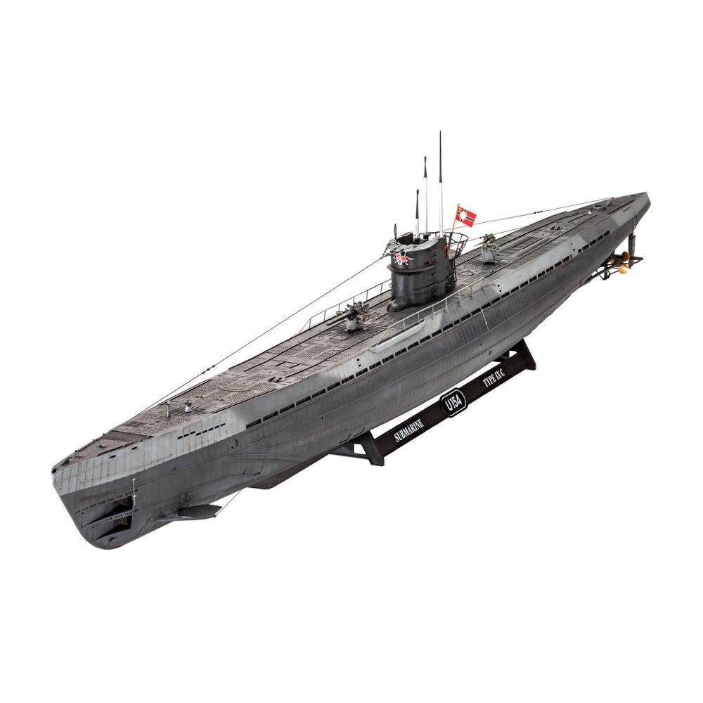 Revell 05166 1/72 German Submarine Type IX C U67/U154 Early Conning Tower Plastic Model Kit