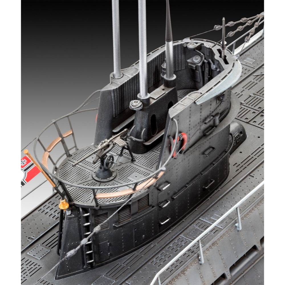 Revell 05166 1/72 German Submarine Type IX C U67/U154 Early Conning Tower