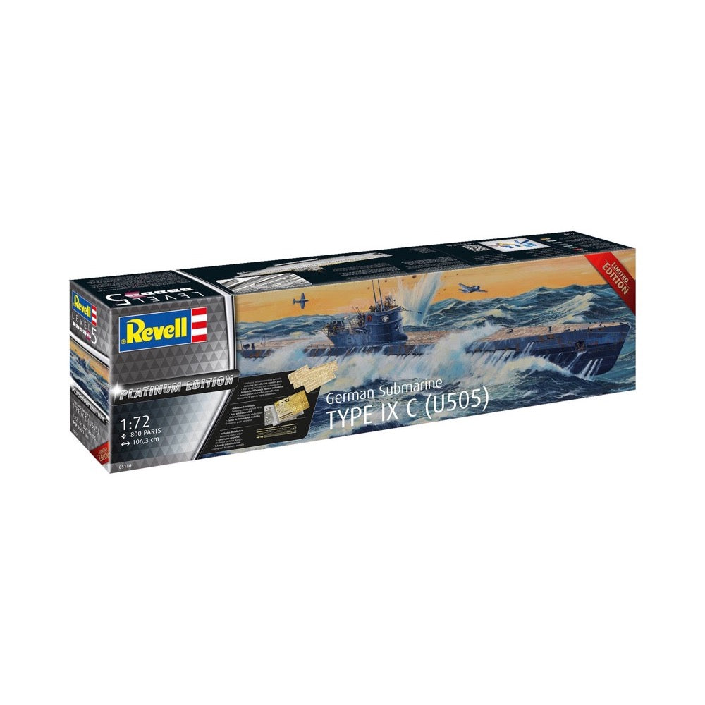 Revell 05180 1/72 Type IX C Platinum Edition