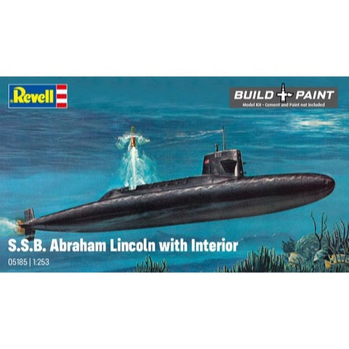 Revell 05185 1/253 S.S.B. Abraham Lincoln with Interior
