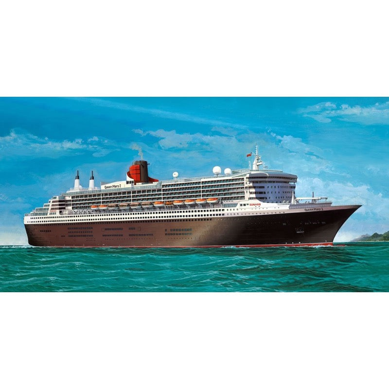 Revell 05199 1/400 Ocean Liner Queen Mary 2 (Platinum Edition)