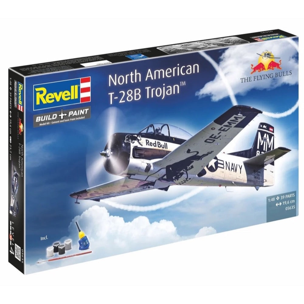 Revell 05635 1/48 Geschenkset Flying Bulls T-28B Trojan Gift Set