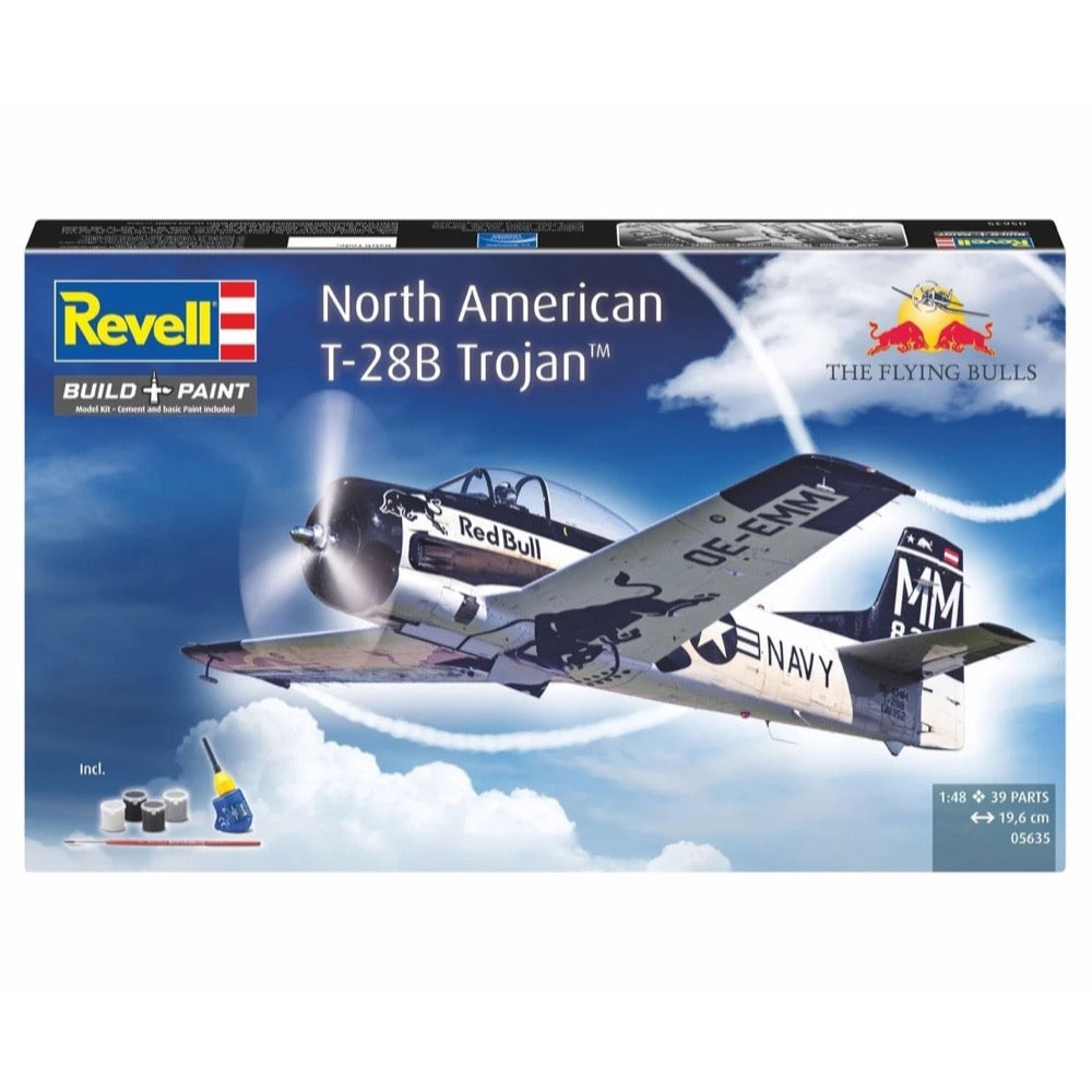 Revell 05635 1/48 Geschenkset Flying Bulls T-28B Trojan Gift Set