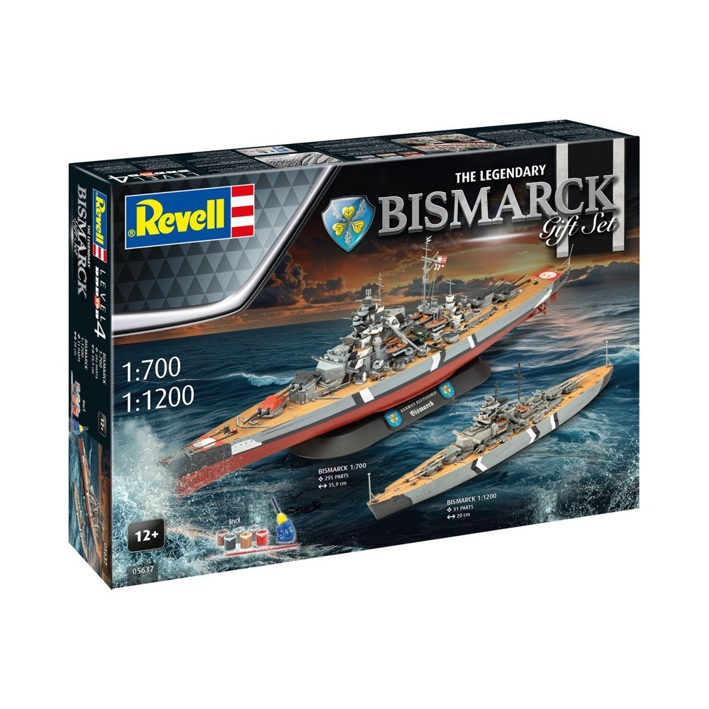 Revell 05637 1/700-1/1200 The Legendary Bismarck