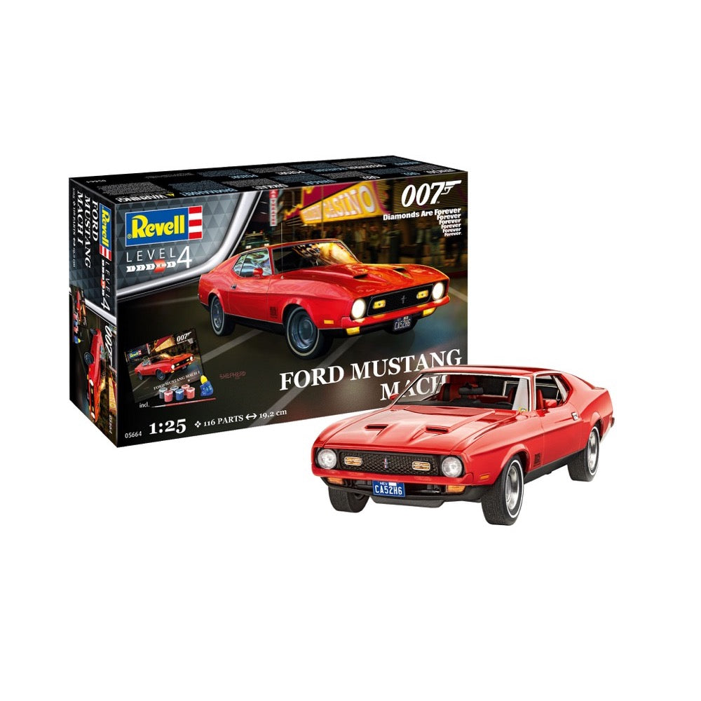 Revell 05664 1/24 James Bond Ford Mustang Diamonds are Forever