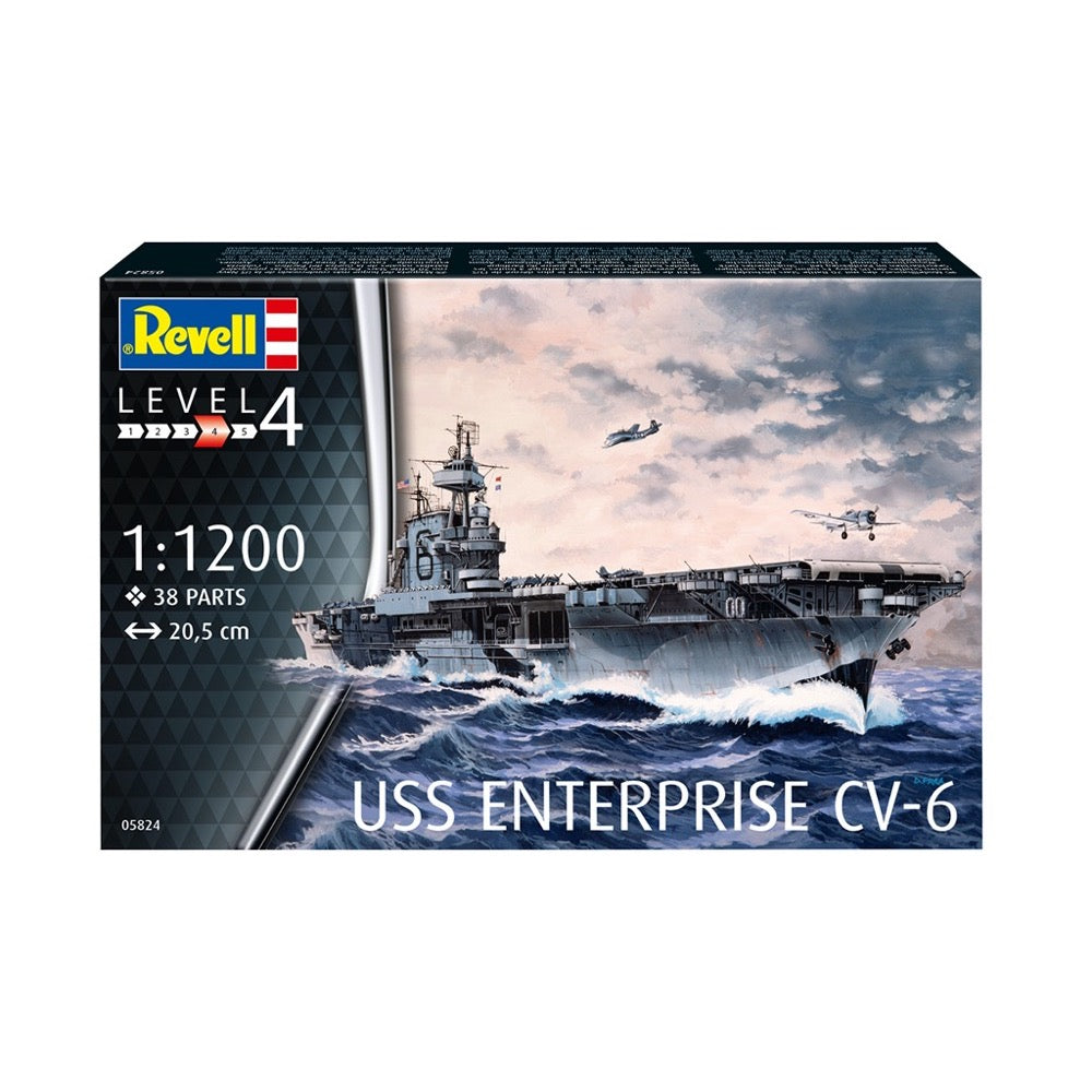 Revell 05824 1/1200 USS Enterprise CV-6