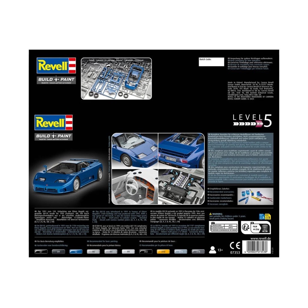 Revell 07353 1/24 Bugatti EB110