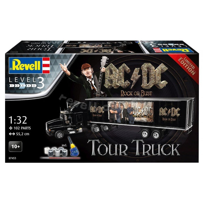 Revell 07453 1/32 AC/DC Tour Truck and Trailer