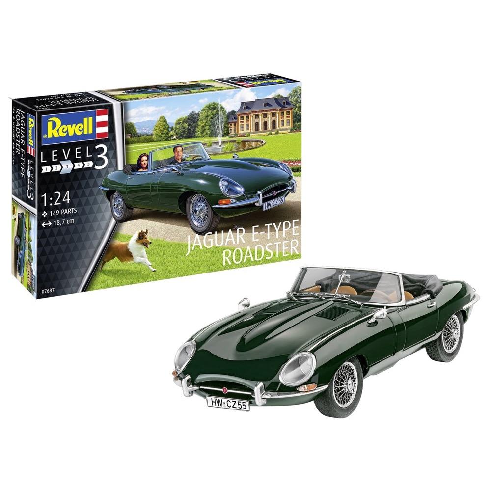 Revell 07687 1/24 Jaguar E-Type Roadster
