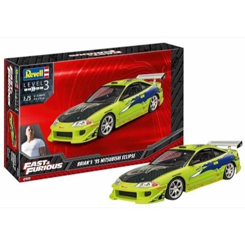 Revell 07691 1/25 Fast & Furious Brians 1995 Mitsubishi Eclipse