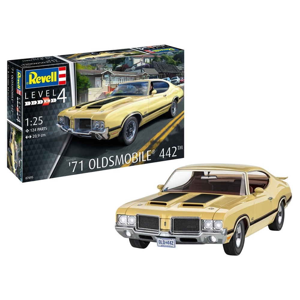 Revell 07695 1/24 71 Oldsmobile 442 Coupe