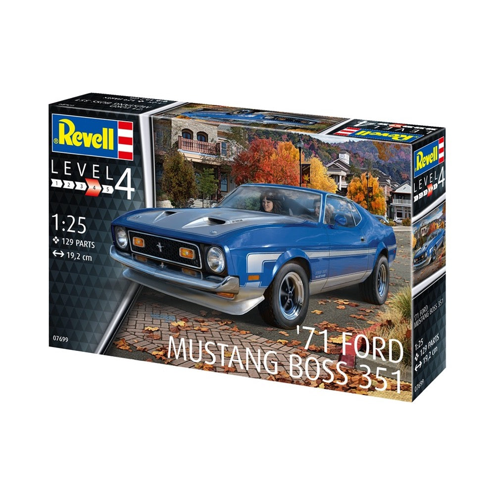 Revell 07699 1/24 1971 Mustang Boss 351 4009803076997