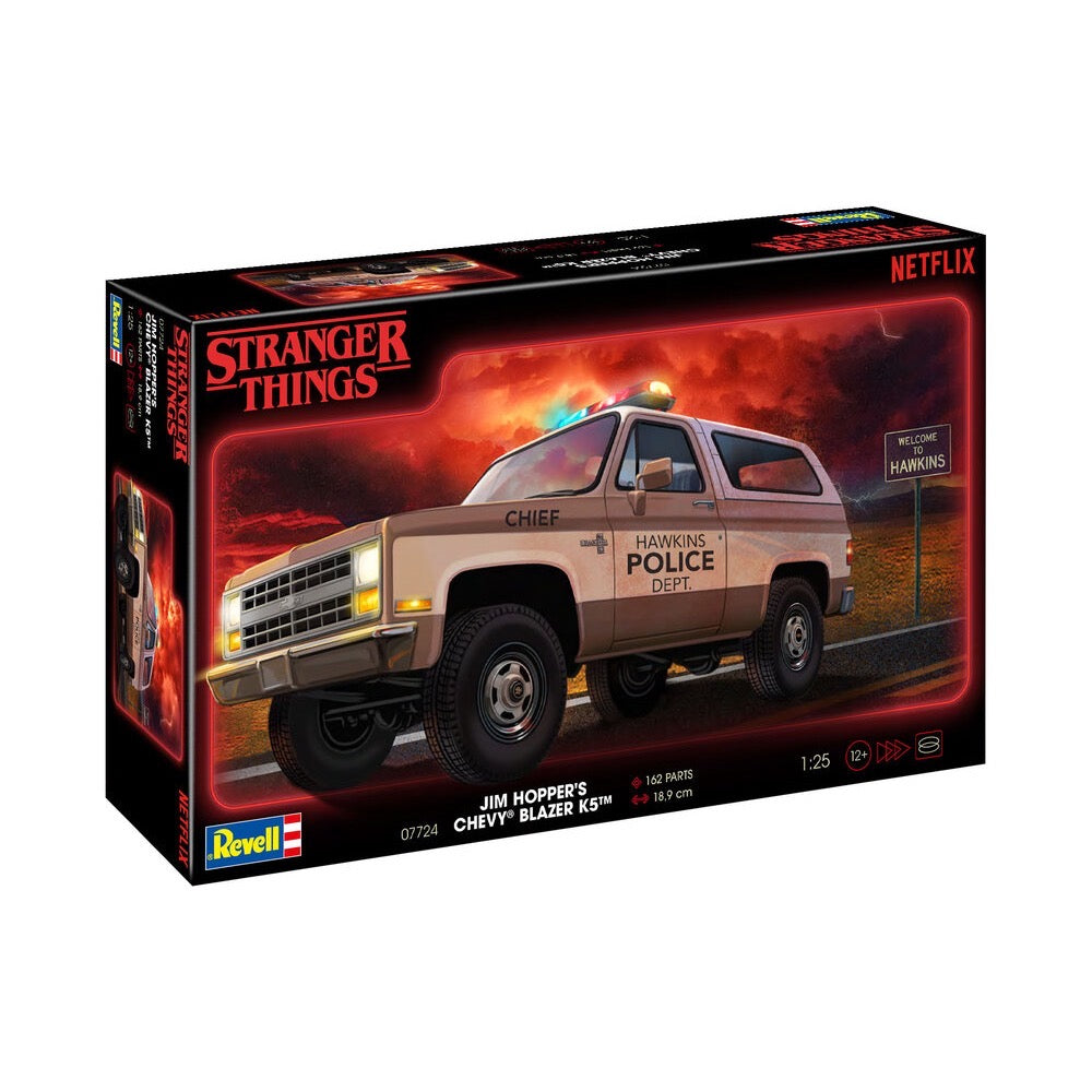 Revell 07724 1/25 Stranger Things 1985 Chevrolet K5 Blazer