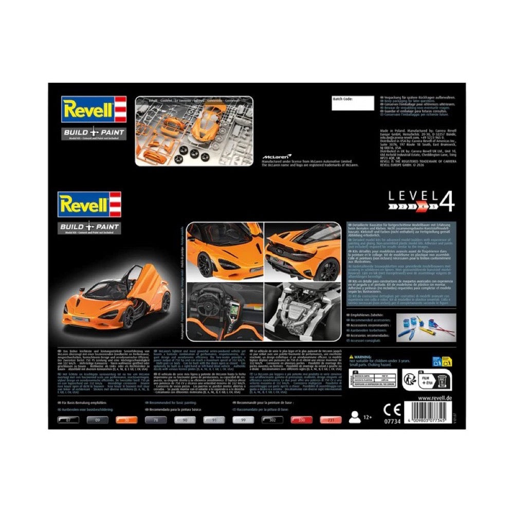 Revell 07734 1/24 McLaren 750S