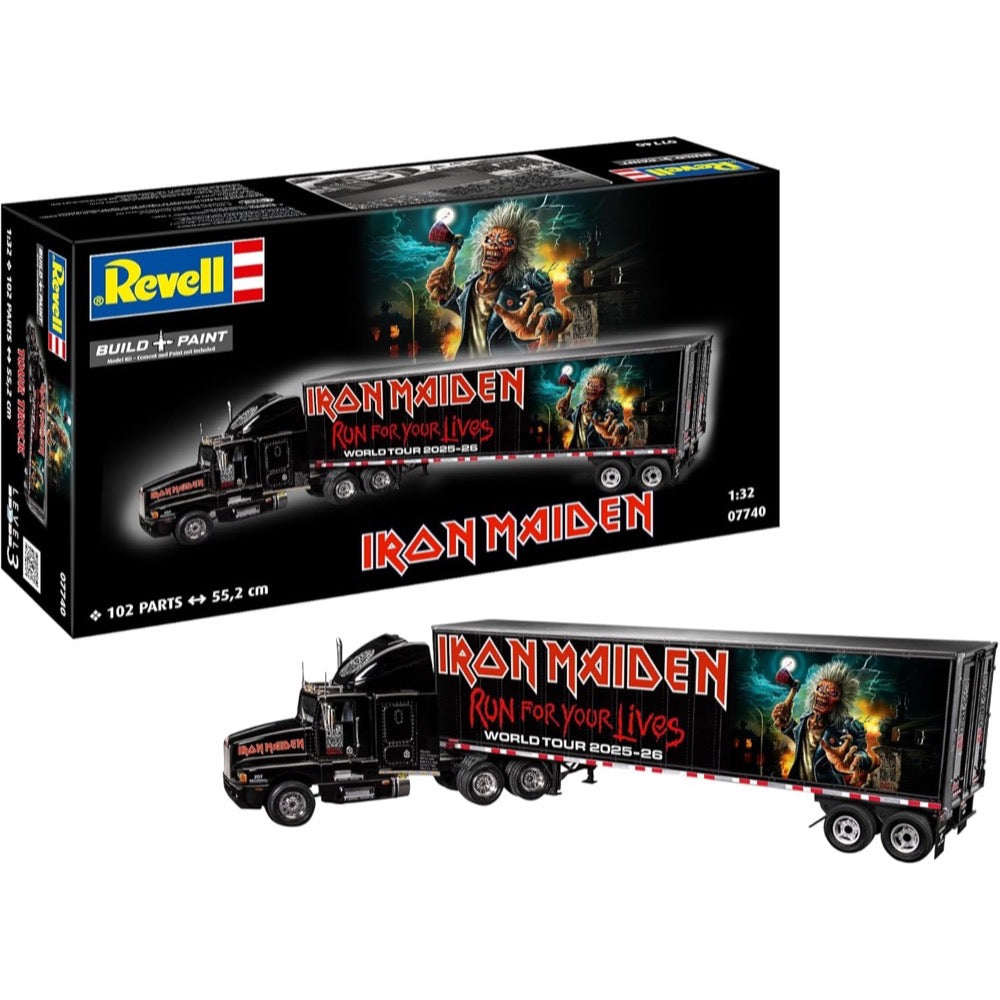 Revell 07740 1/32 Tour Truck Iron Maiden 50th Anniversary