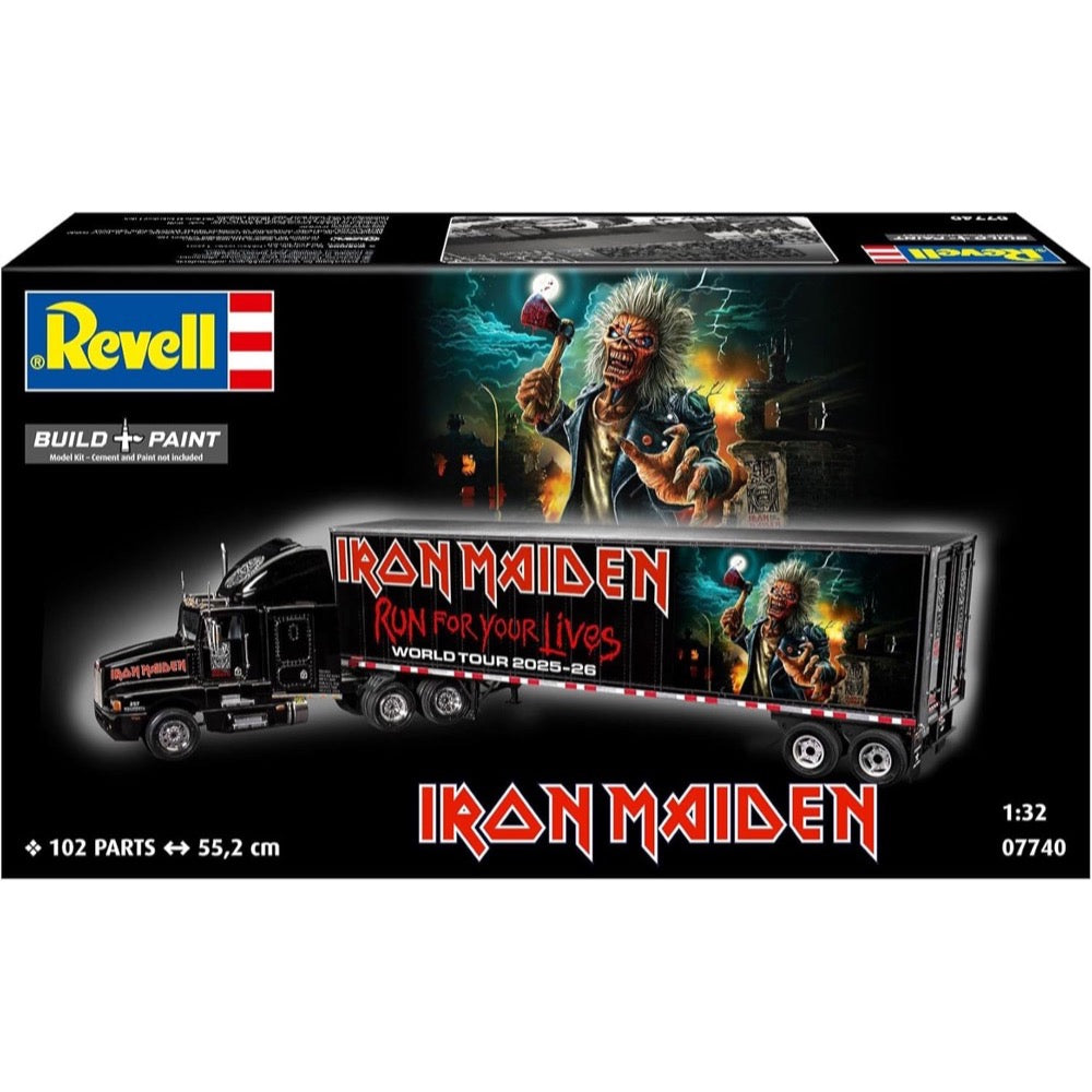Revell 07740 1/32 Tour Truck Iron Maiden 50th Anniversary