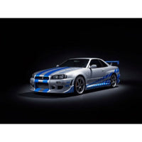 Revell 07754 1/16 Fast & Furious Brian's 1999 Nissan Skyline GT-R Click System