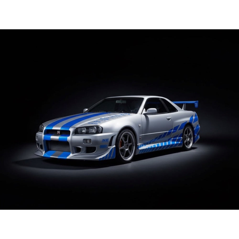 Revell 07754 1/16 Fast & Furious Brian's 1999 Nissan Skyline GT-R Click System