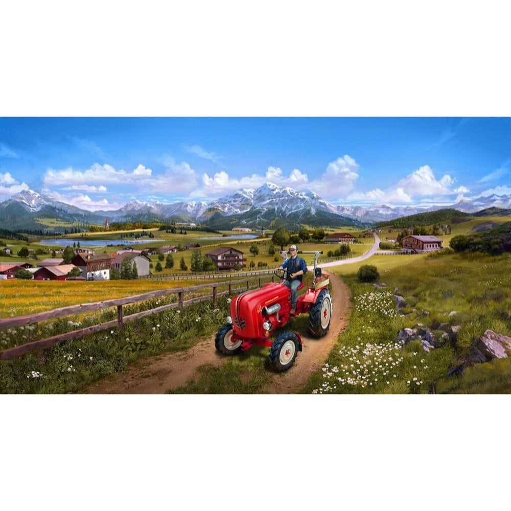 Revell 07823 1/24 Porsche Junior 108 Easy Click Farming Simulator Edition