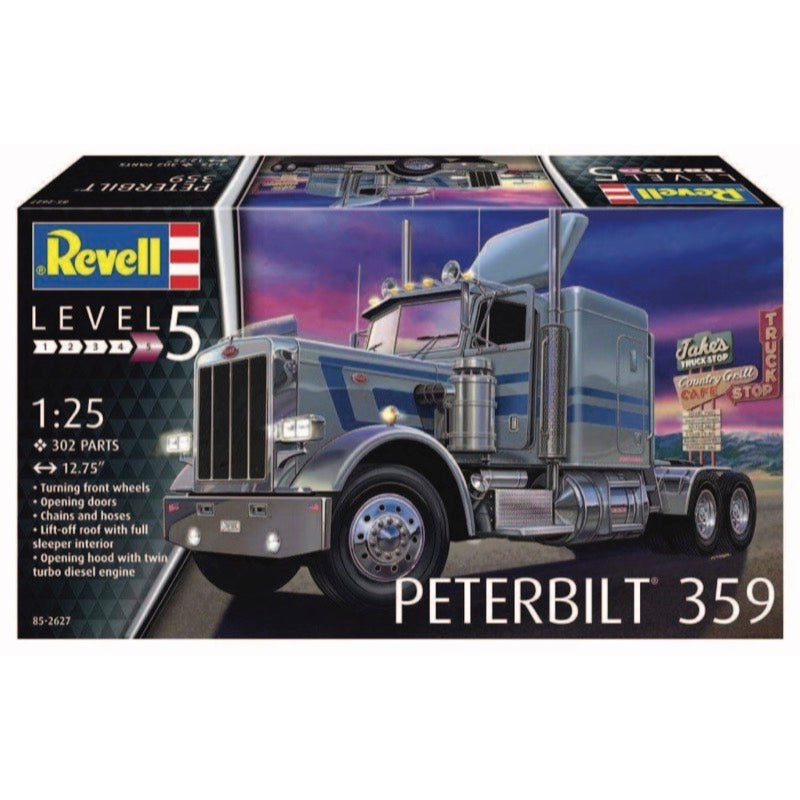 REVELL 12627 1/25 Peterbuilt 359 Plastic Model Kit
