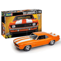 Revell 12812 1/12 1969 Camaro Z/28 '3 N 1 Stock,Street or Drag