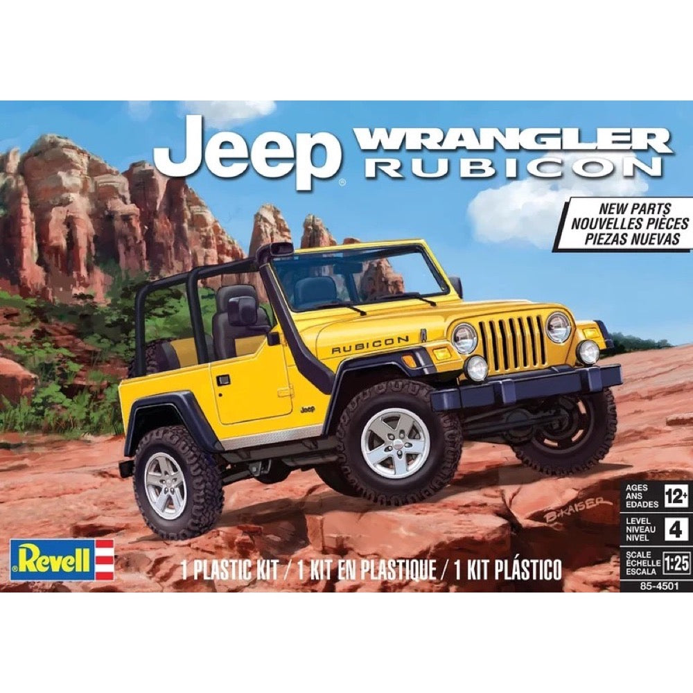 Revell 1/25 Jeep Wrangler Rubicon Special Release Edition