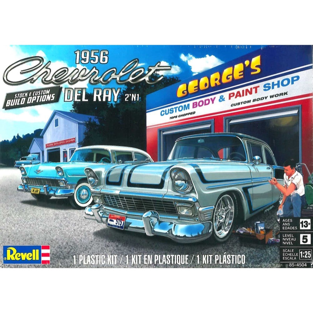 REVELL 14504 1/25 56 Chevy Del Ray Plastic Model Kit