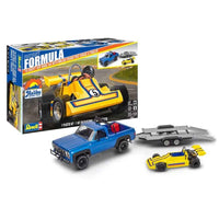 Revell 14581 1/25 78 Chevy 4X4 Pickup + Malibu Gp Virage And Trailer