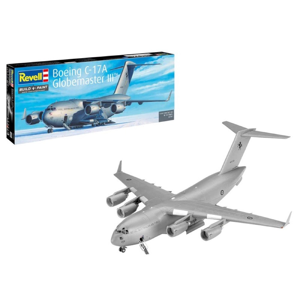 Revell 1/144 Boeing C-17A Globemaster III With AUS. Decals