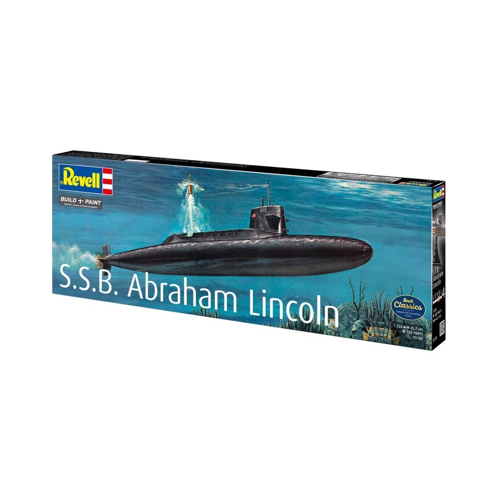 Revell 1/253 S.S.B. Abraham Lincoln with Interior