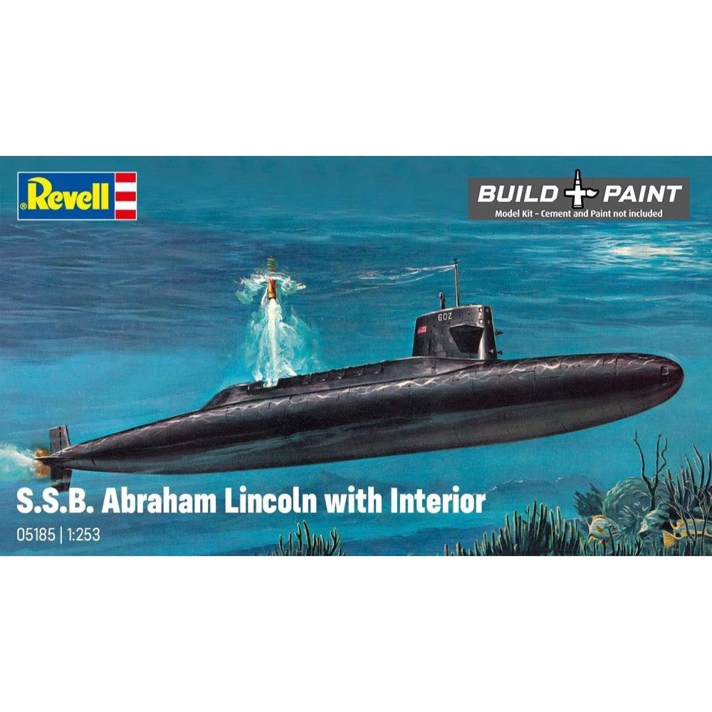 Revell 1/253 S.S.B. Abraham Lincoln with Interior