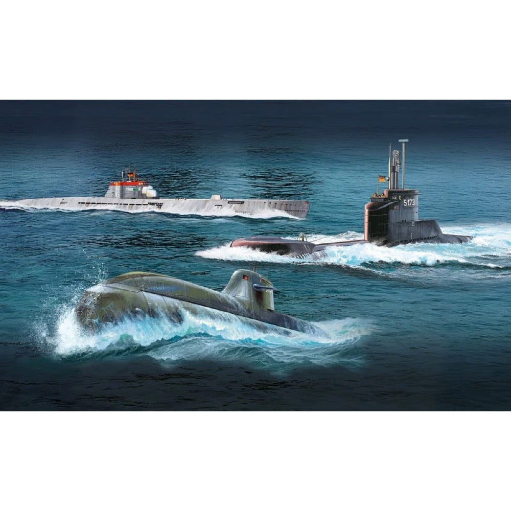 Revell 1/144 70 Years Bundeswehr: Wilhelm Bauer, Type 206A, Class 2