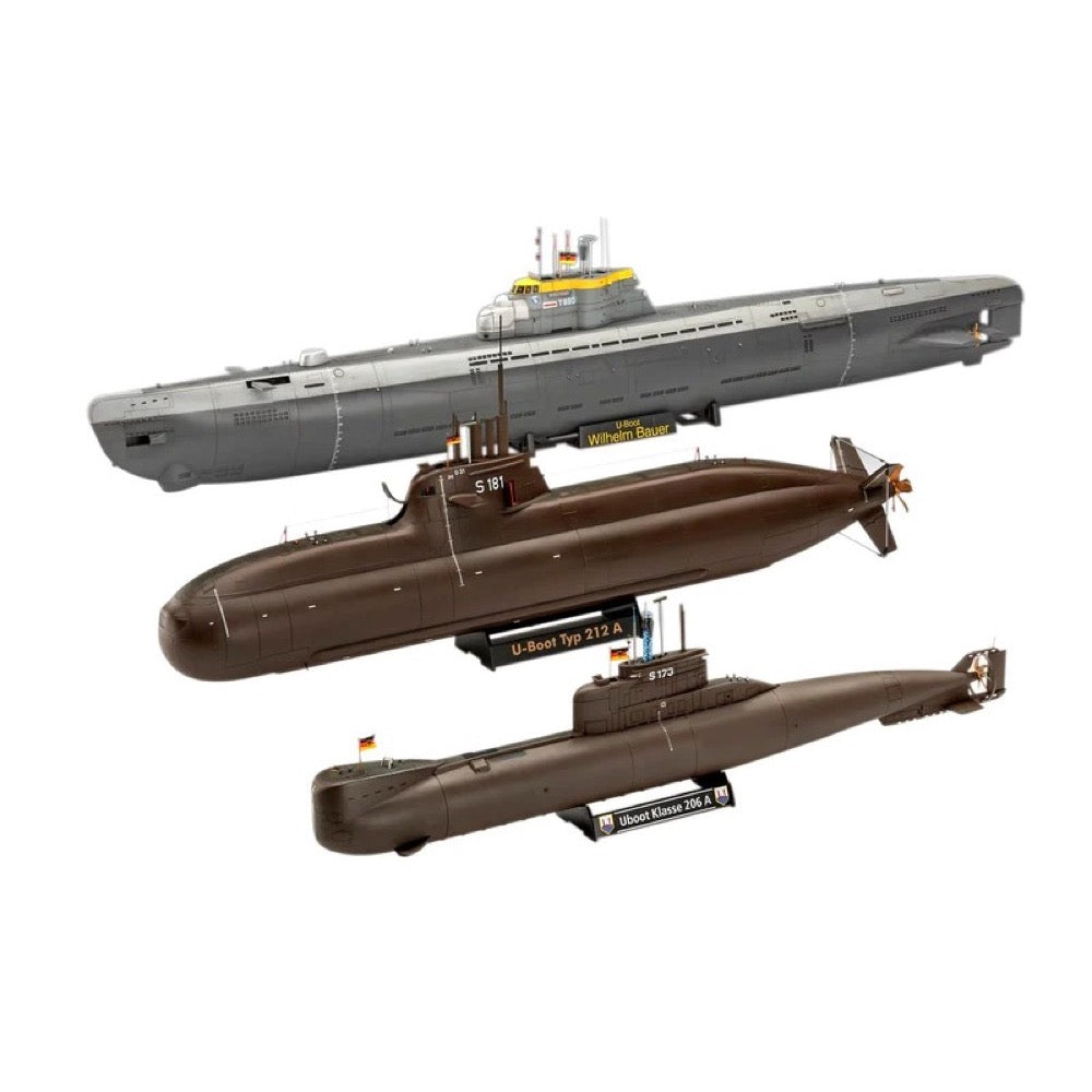 Revell 1/144 70 Years Bundeswehr: Wilhelm Bauer, Type 206A, Class 2