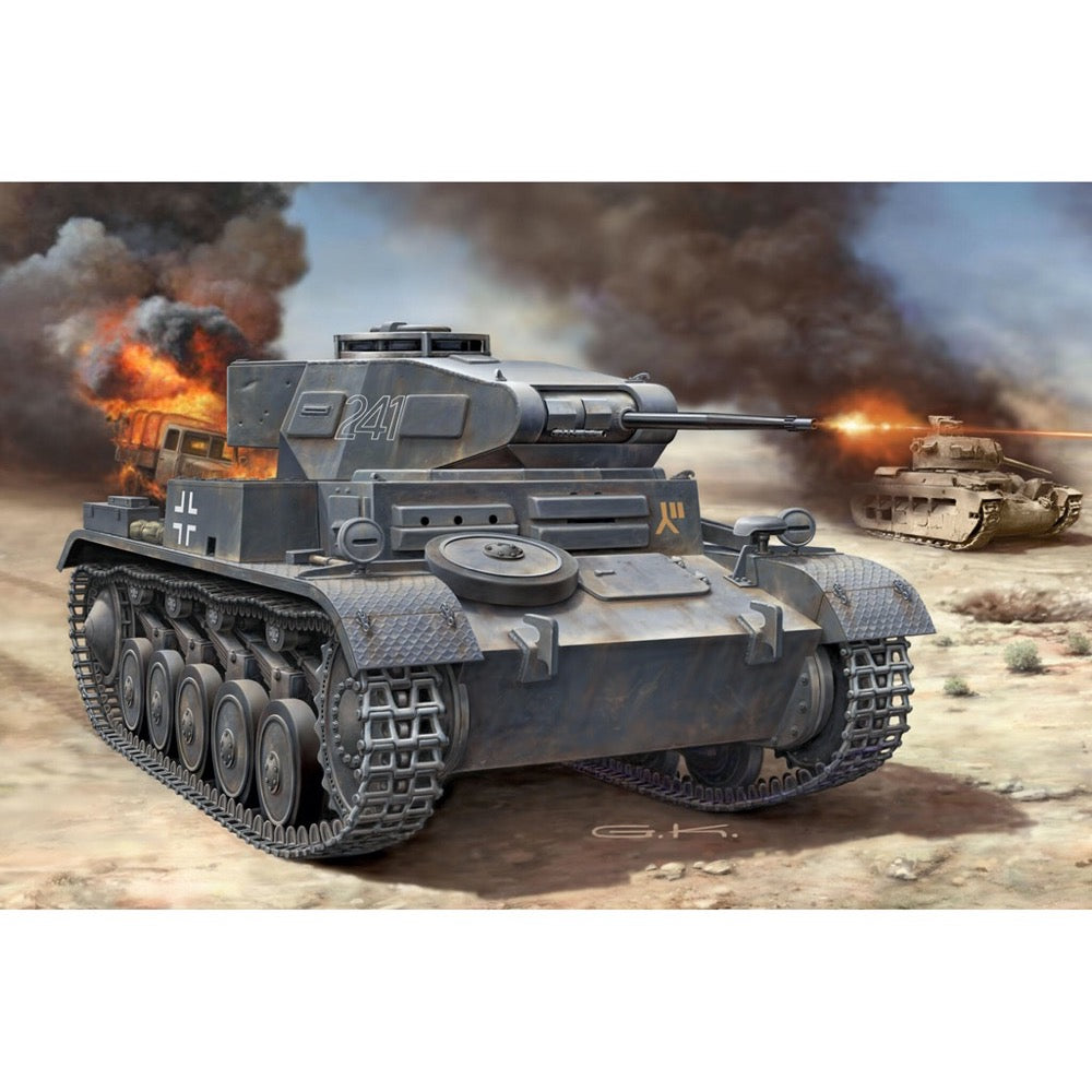 Revell 63229 1/76 PzKpfw II Ausf.F Model Kit Set 4009803263229
