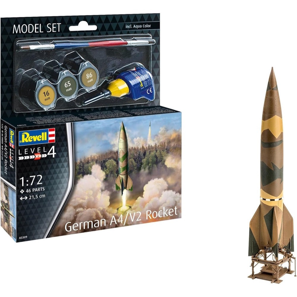 Revell 63309 1/72 German A4/V2 Rocket Model Kit Set