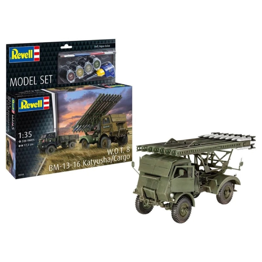 Revell 1/35 W.O.T. 8 BM-13-16 Katyusha / Cargo Model Set